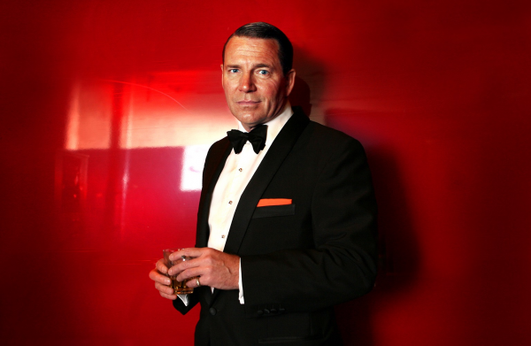 Frank Sinatra Lookalike Soundalike Portrait In Tuxedo