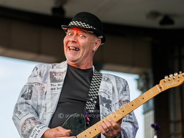 Madness Performing at the Eastbourne Band Stand July 2019. Guitarist