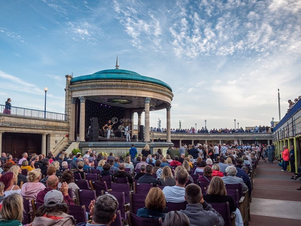 Madness Performing at the Eastbourne Band Stand July 2019. Sold out venue